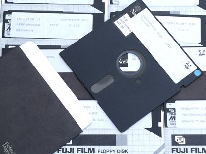 Emu-Emulator II disks, lot of c.150 !